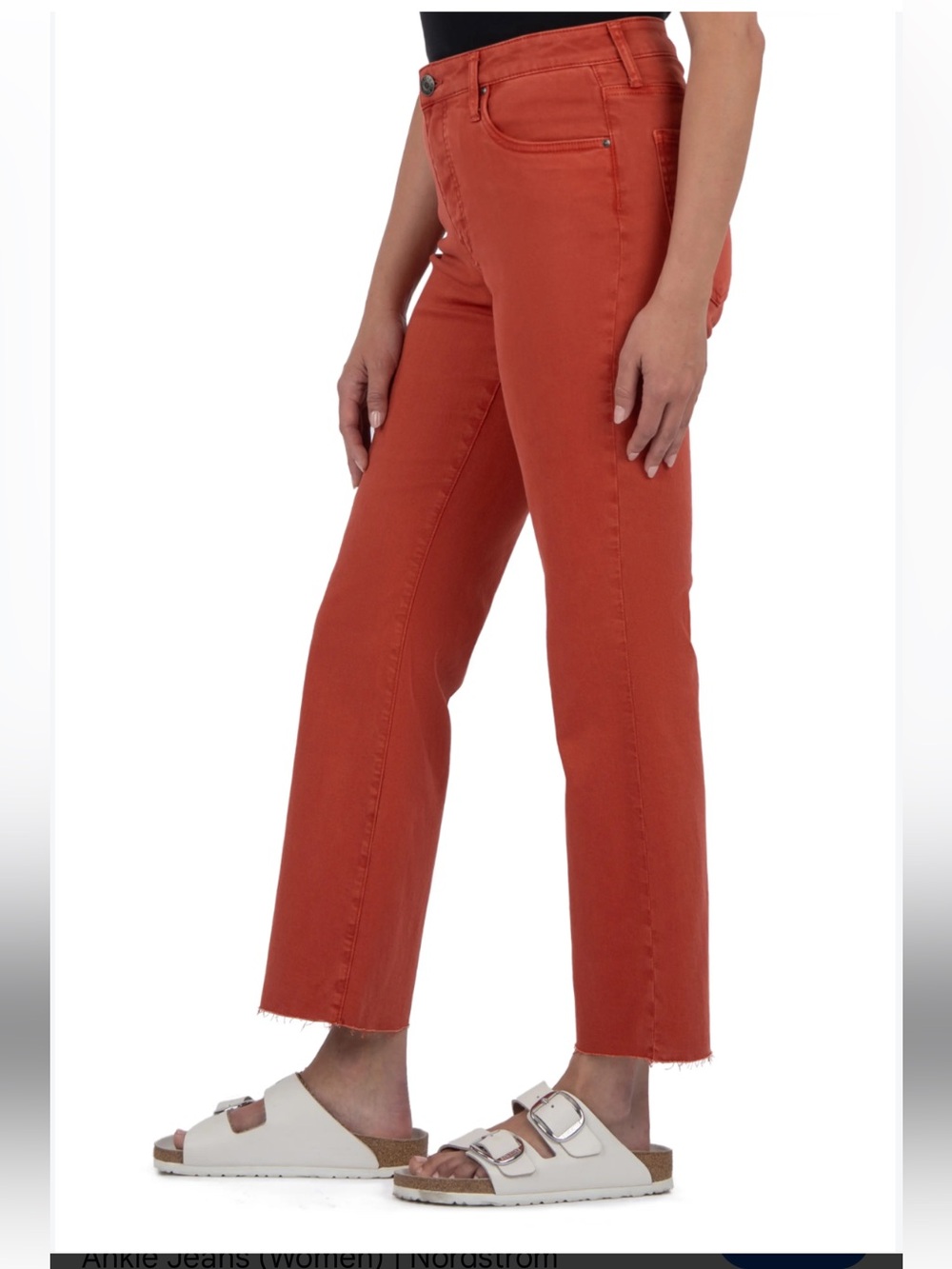 Kut from the Kloth Kelsey High Waist Flare Ankle Jeans 12